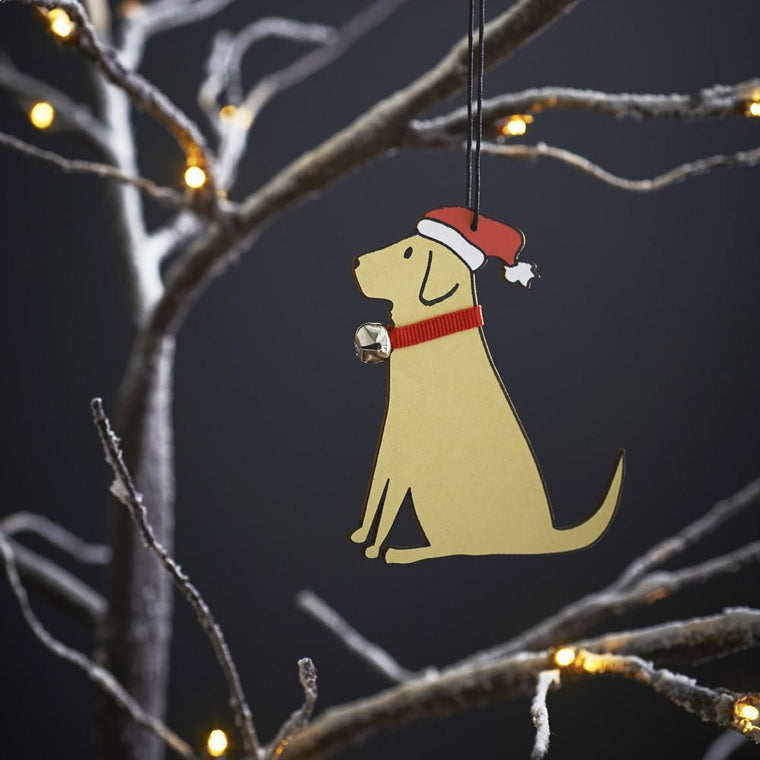 Sweet William | Christmas Tree Decoration - Yellow Labrador