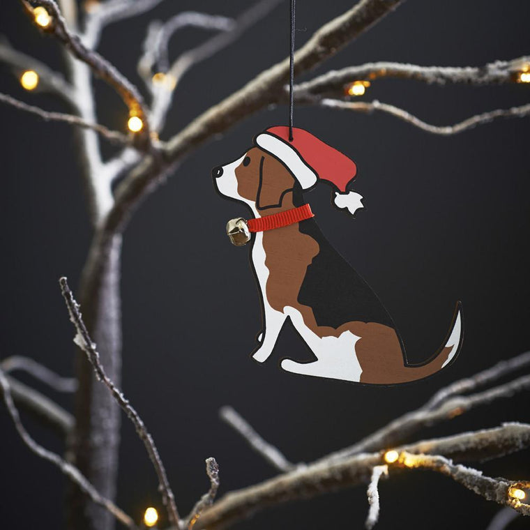 Sweet William | Dog Christmas Tree Decoration - Beagle