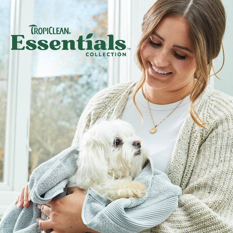 Tropiclean Essentials - Goat's milk hypoallergenic dog shampoo for dog's puppies and cats-Tropiclean-Love My Hound