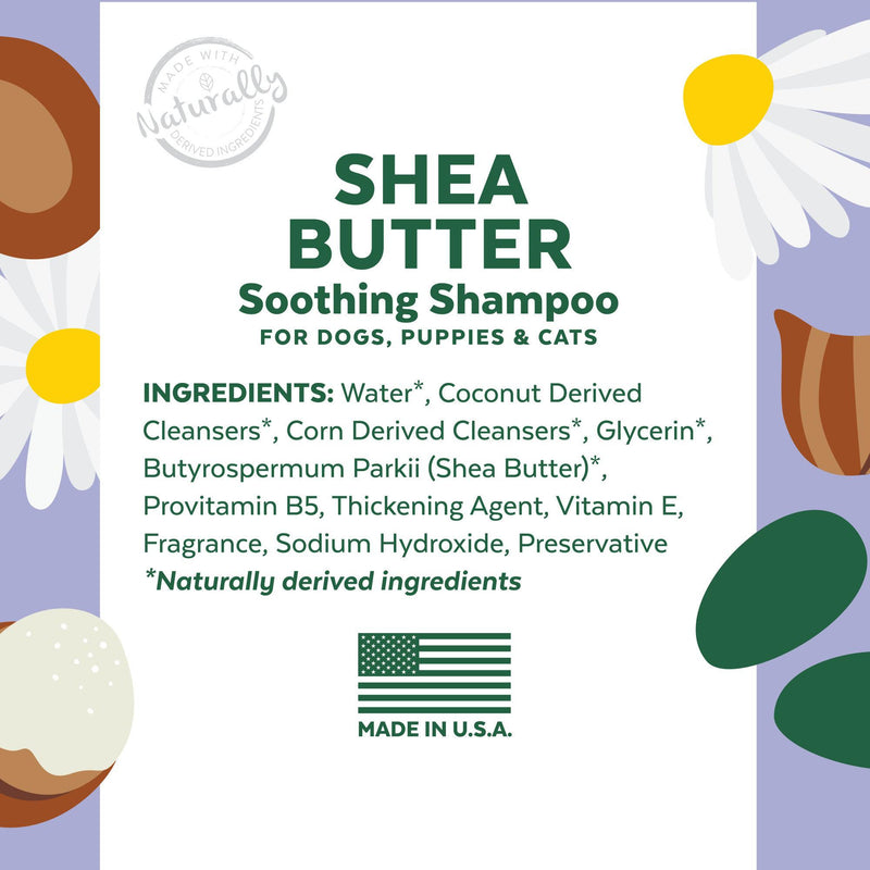 Tropiclean Essentials- Shea Butter Soothing Shampoo for Dogs, Puppies and Cats-Tropiclean-Love My Hound