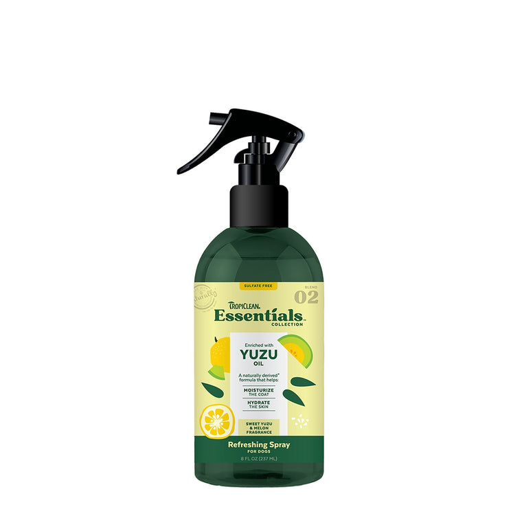 Tropiclean Essentials - Yuzu oil refreshing spray for dogs