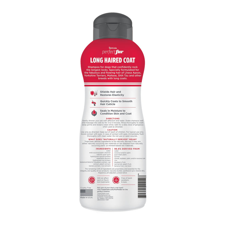 Tropiclean Perfectfur - Longhaired Coat - Dog Shampoo-Tropiclean-Love My Hound