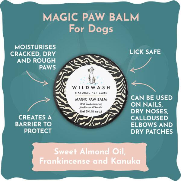 WildWash PRO - Magic Healing Paw Balm for Dogs - 50ml-WildWash-Love My Hound