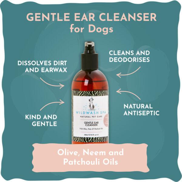 Wildwash PRO - Gentle Ear Cleanser For Dogs - 300ml-WildWash-Love My Hound