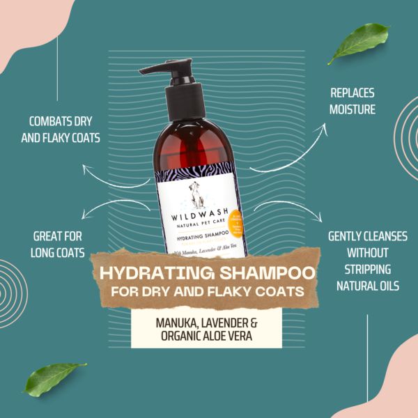 Wildwash PRO | Hydrating shampoo for dogs - dry and flaky coats - 300ml-WildWash-Love My Hound