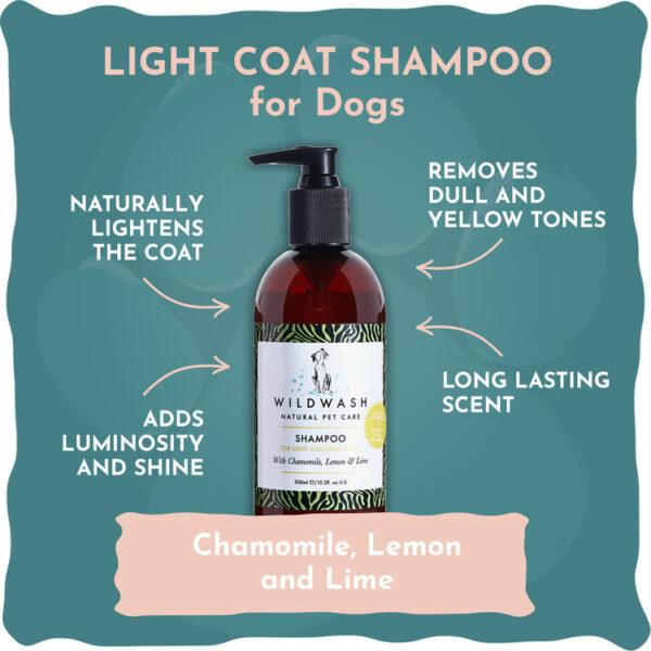 Wildwash PRO | Light Coat Shampoo for Dogs -300ml-WildWash-Love My Hound