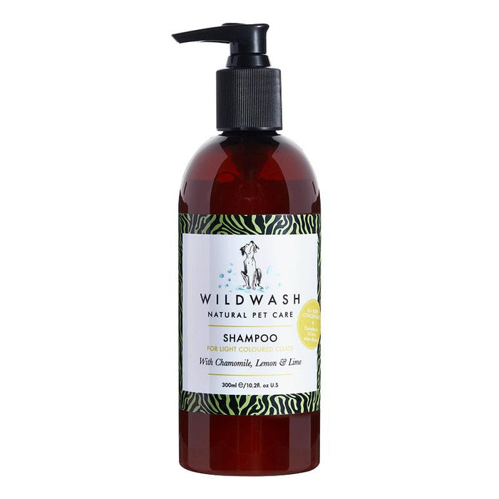 Wildwash PRO - Light Coat Shampoo for Dogs -300ml - with Chamomile, Lemon and Lime-WildWash-Love My Hound