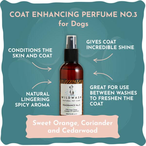 Wildwash PRO Perfume 'Fragrance No3' - Warm & Spicy - 200ml-WildWash-Love My Hound