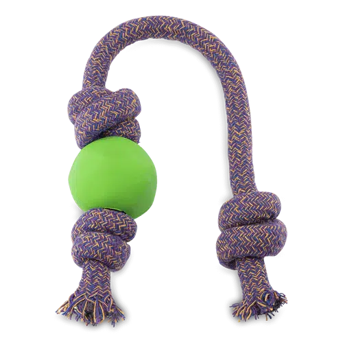 Beco - Ball on Rope Dog Toy - Pink-beco-Love My Hound