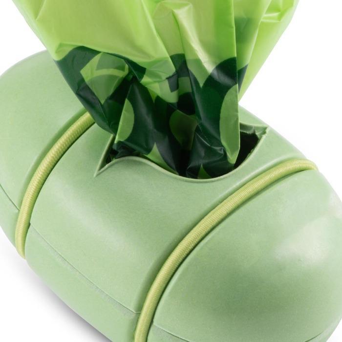 Beco - Bamboo Dog Poop Bag Dispenser - Green-Beco-Love My Hound