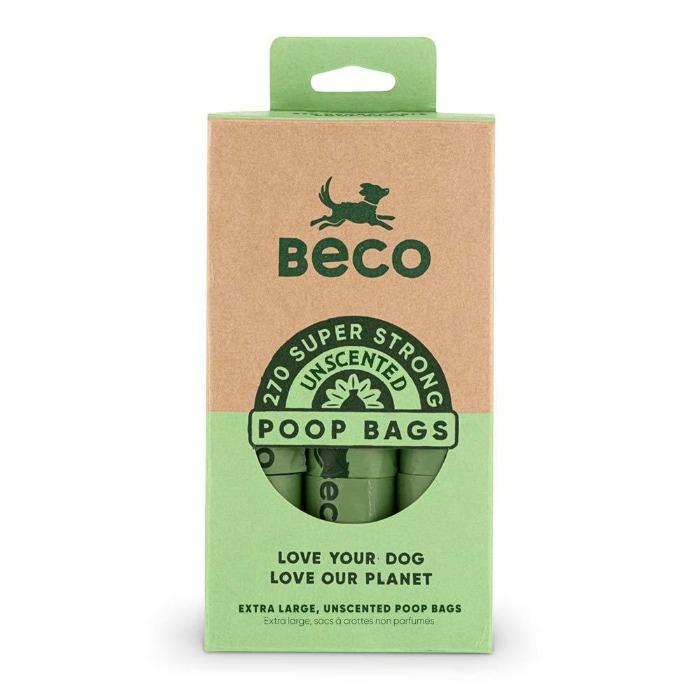 Beco - Degradable Dog Poop Bags - 270 (unscented)-Beco-Love My Hound