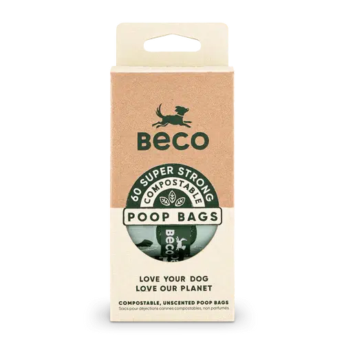 Beco - Home Compostable Poop Bags - 60 - Unscented
