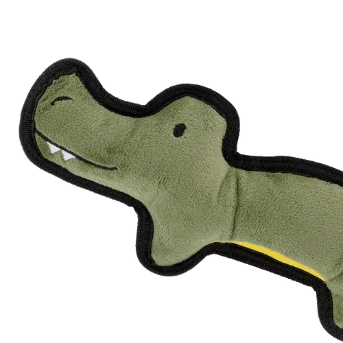 Beco - Recycled Rough & Tough - Charlie the Crocodile Dog Toy-beco-Love My Hound