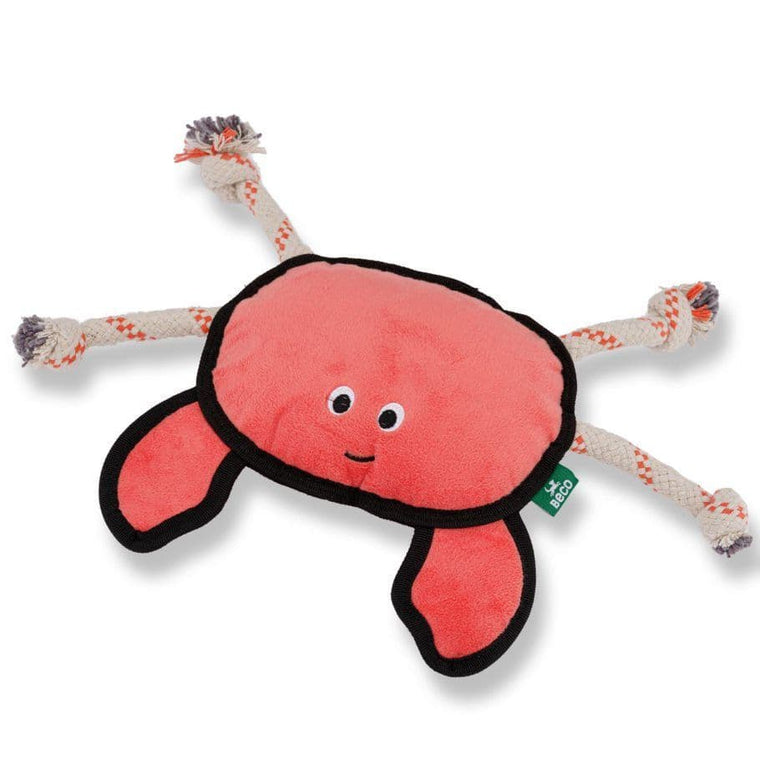 Beco - Recycled Rough & Tough - Cora the Crab Dog Toy