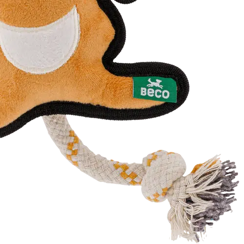 Beco - Recycled Rough & Tough - Kelly the Kangaroo Dog Toy-Beco-Love My Hound