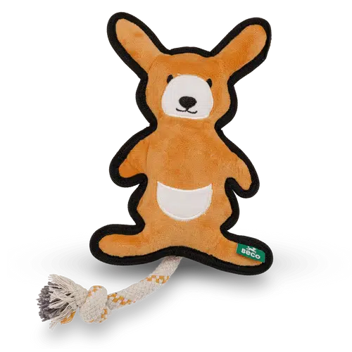 Beco - Recycled Rough & Tough - Kelly the Kangaroo Dog Toy