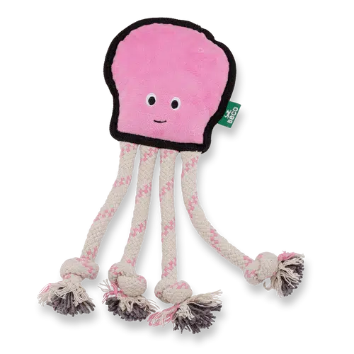 Beco - Recycled Rough & Tough - Ollie the Octopus Dog Toy-beco-Love My Hound