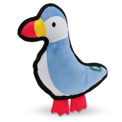 Beco - Recycled Rough & Tough - Paloma the Puffin Dog Toy