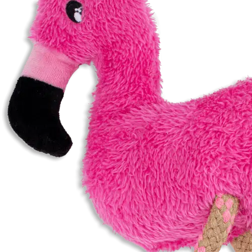Beco - Recycled Soft Flamingo - Dog Toy-Beco-Love My Hound