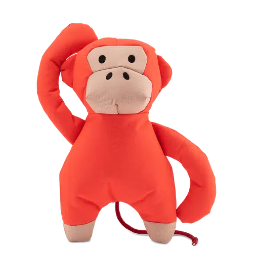 Red best sale stuffed monkey