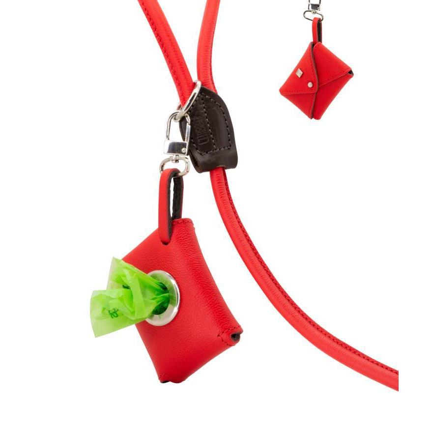 Dogs & Horses - Poosh - Luxury Poop Bag Holder - Red-Dogs & Horses-Love My Hound