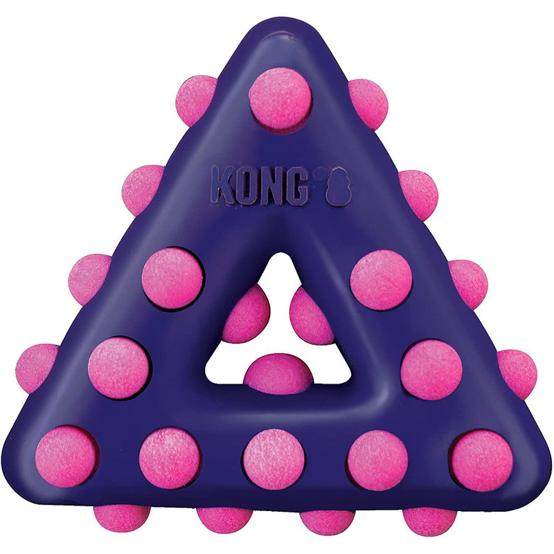 Dotz Dog Toy - Triangle-Kong-Love My Hound