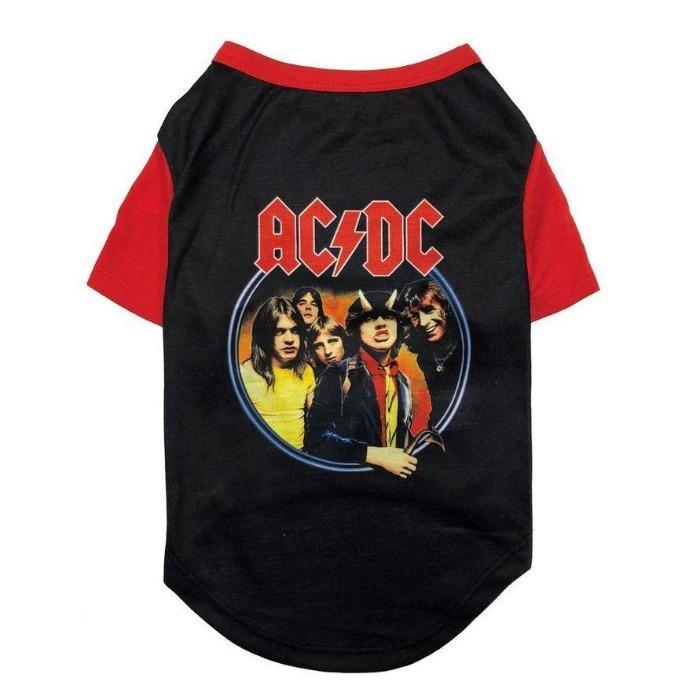Fabdog - AC/DC 'Highway To Hell' - Dog T-Shirt