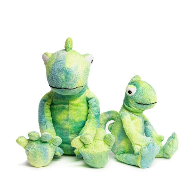 Fabdog - Chameleon Lizard - Plush Dog Toy