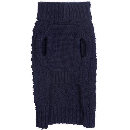 Fabdog | Chunky Turtleneck Dog Jumper - Navy-Fabdog-Love My Hound