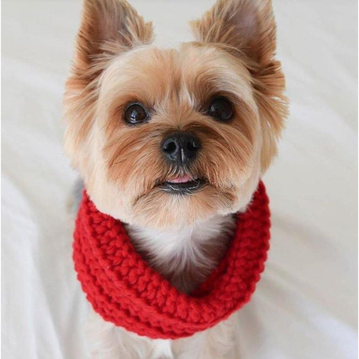 Fabdog - Infinity Dog Scarves - Red-Fabdog-Love My Hound