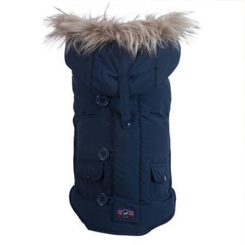 Fabdog | Parka Dog Coat Navy-Fabdog-Love My Hound