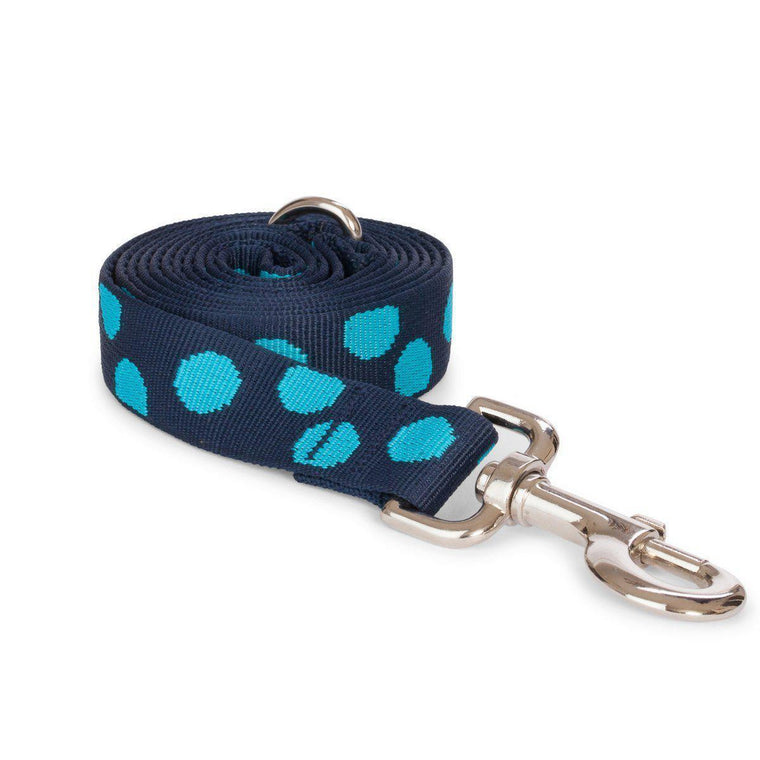 Fabdog | Polka Dot Lead Navy
