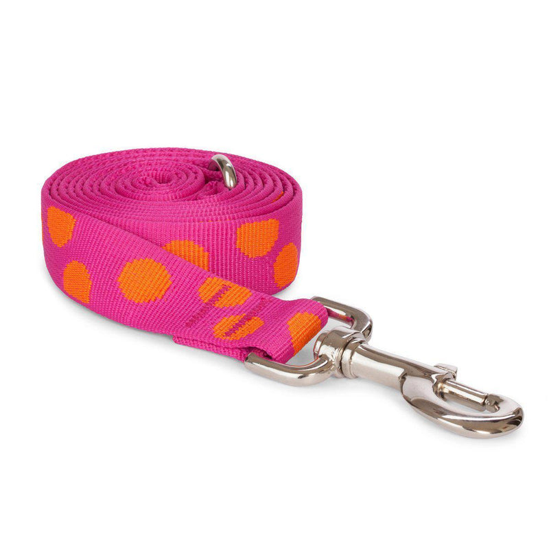 Fabdog | Polka Dot Lead Pink-Fabdog-Love My Hound