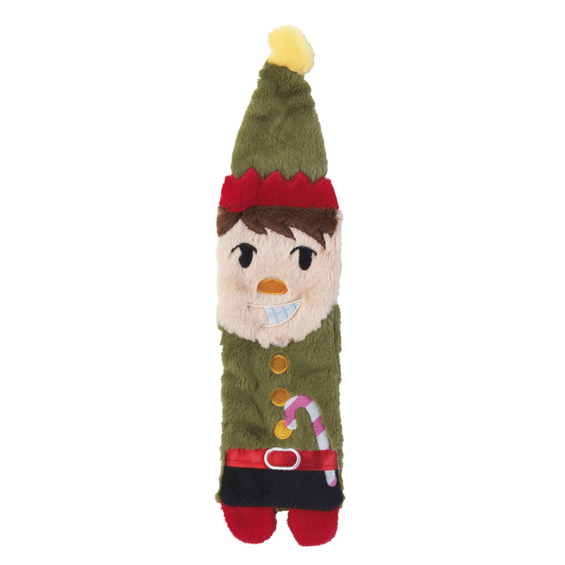 FuzzYard | Christmas Elf Toy Flat Out-FuzzYard-Love My Hound