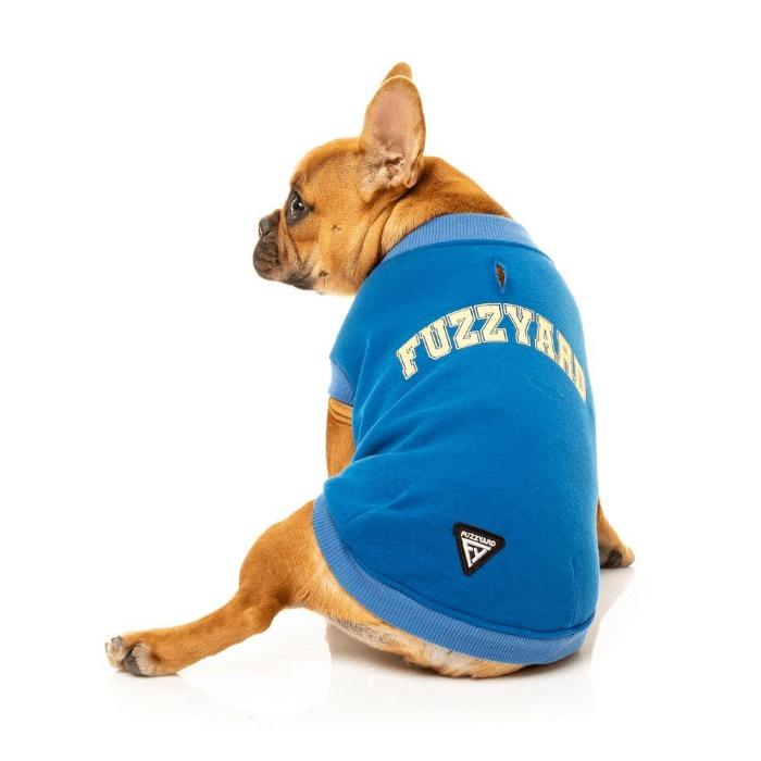 FuzzYard - College Sweater - Dog Jumper Blue-FuzzYard-Love My Hound