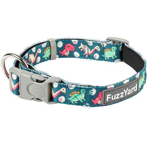 FuzzYard - Dinosaur Land Print - Dog Collar-FuzzYard-Love My Hound