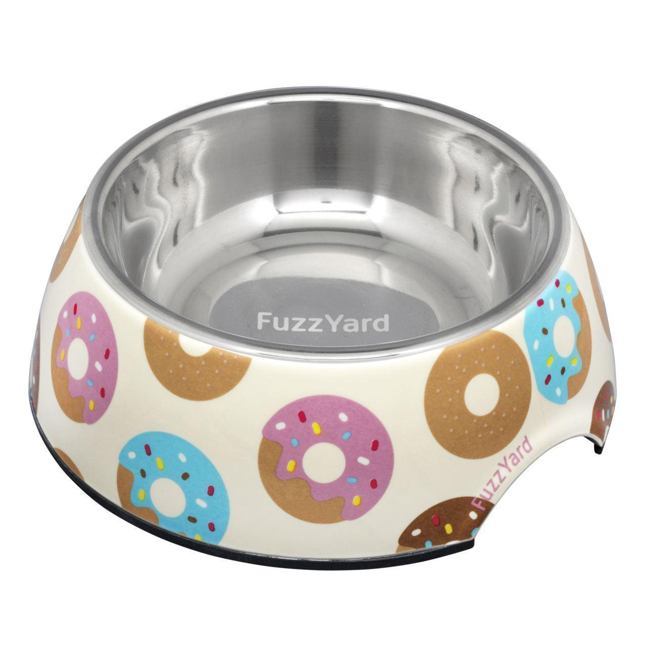 FuzzYard Dog Bowl - Donuts-FuzzYard-Love My Hound