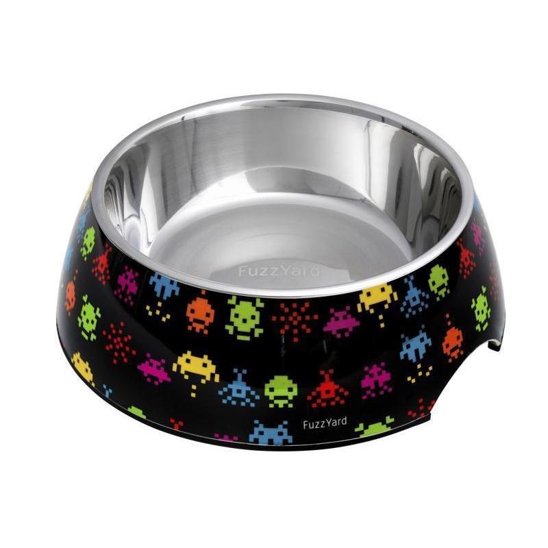 FuzzYard Dog Bowl - Space Raiders-FuzzYard-Love My Hound