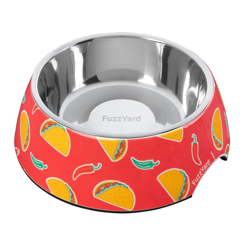 FuzzYard Dog Bowl - Tacos-FuzzYard-Love My Hound
