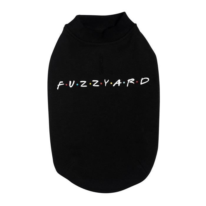 FuzzYard - Furrends (Friends) Sweater - Black-FuzzYard-Love My Hound