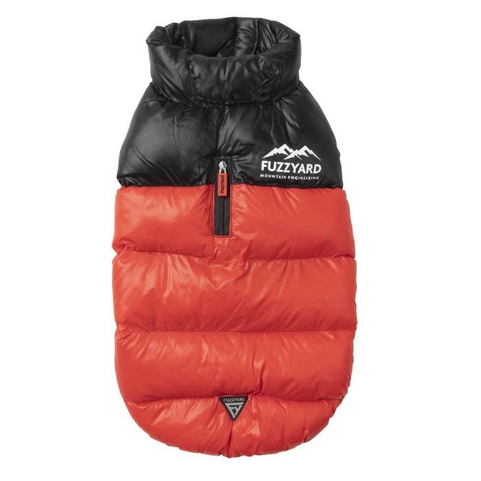 FuzzYard | Harlem Dog Puffer Jacket - Red-FuzzYard-Love My Hound