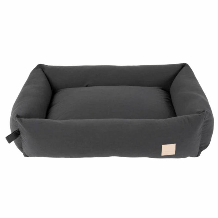 FuzzYard Life Cotton Bed - Slate Grey