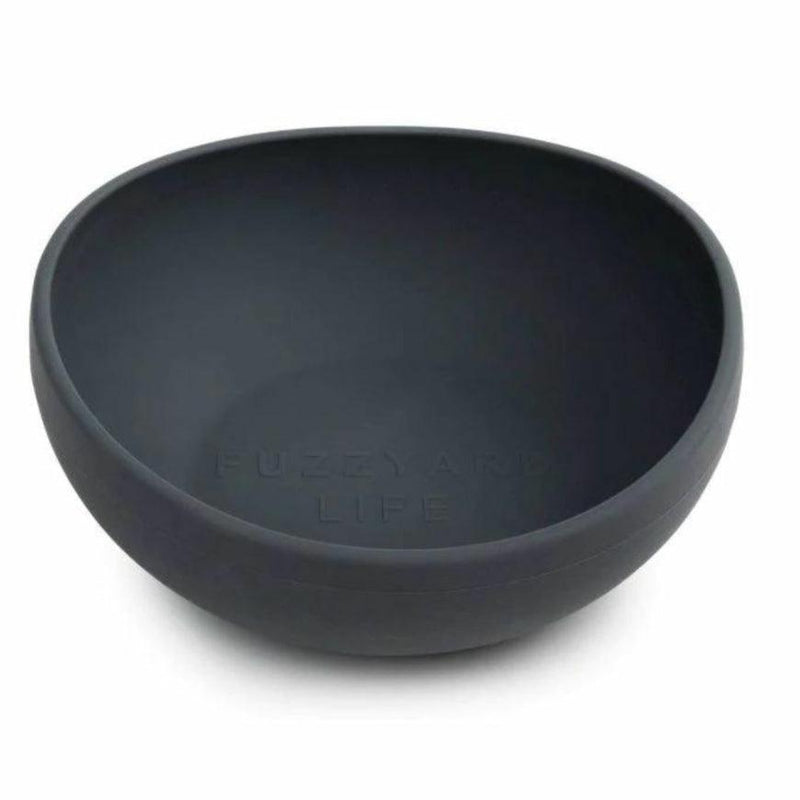 FuzzYard Life - Silicone Bowl - Slate Grey-FuzzYard Life-Love My Hound