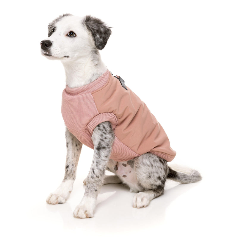 FuzzYard - MacGyver Dog Harness Jacket - Dusky Pink-FuzzYard-Love My Hound