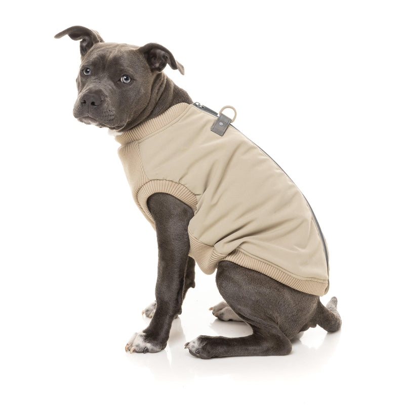 FuzzYard - MacGyver Dog Harness Jacket - Oxford Tan-FuzzYard-Love My Hound