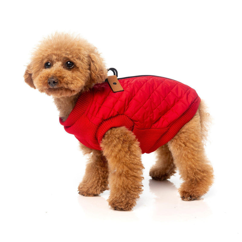 FuzzYard - MacGyver Dog Harness Jacket - Red-FuzzYard-Love My Hound