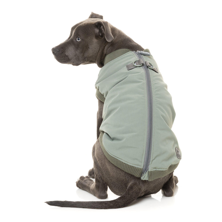 FuzzYard - MacGyver Dog Harness Jacket - Sage