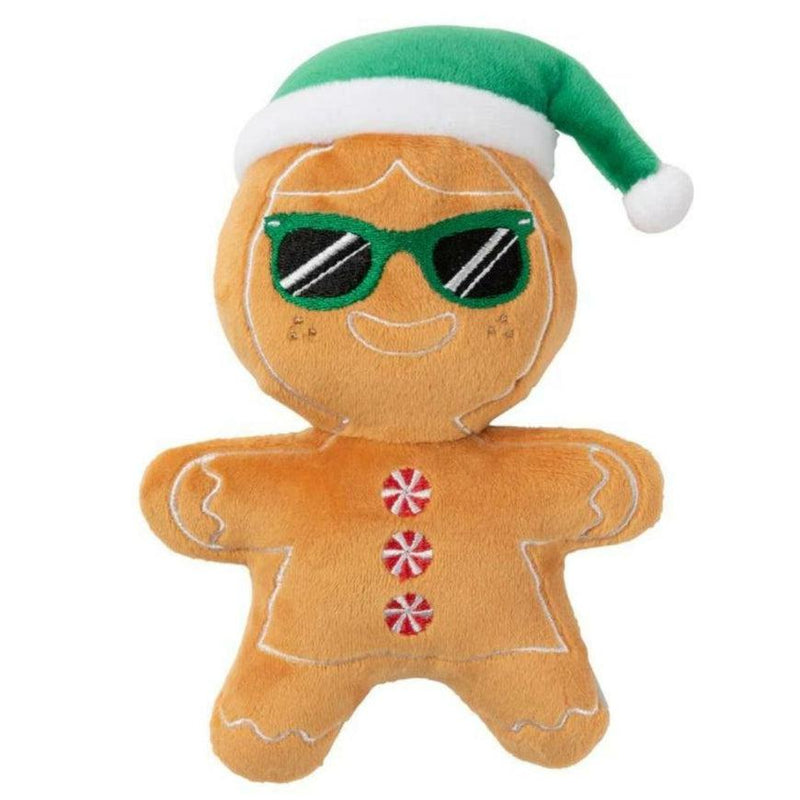 FuzzYard - Mrs Gingerbread - Christmas Dog Toy-FuzzYard-Love My Hound