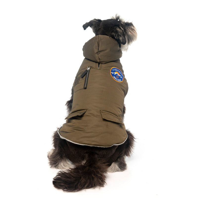 FuzzYard | Nomad Dog Jacket - Khaki-FuzzYard-Love My Hound