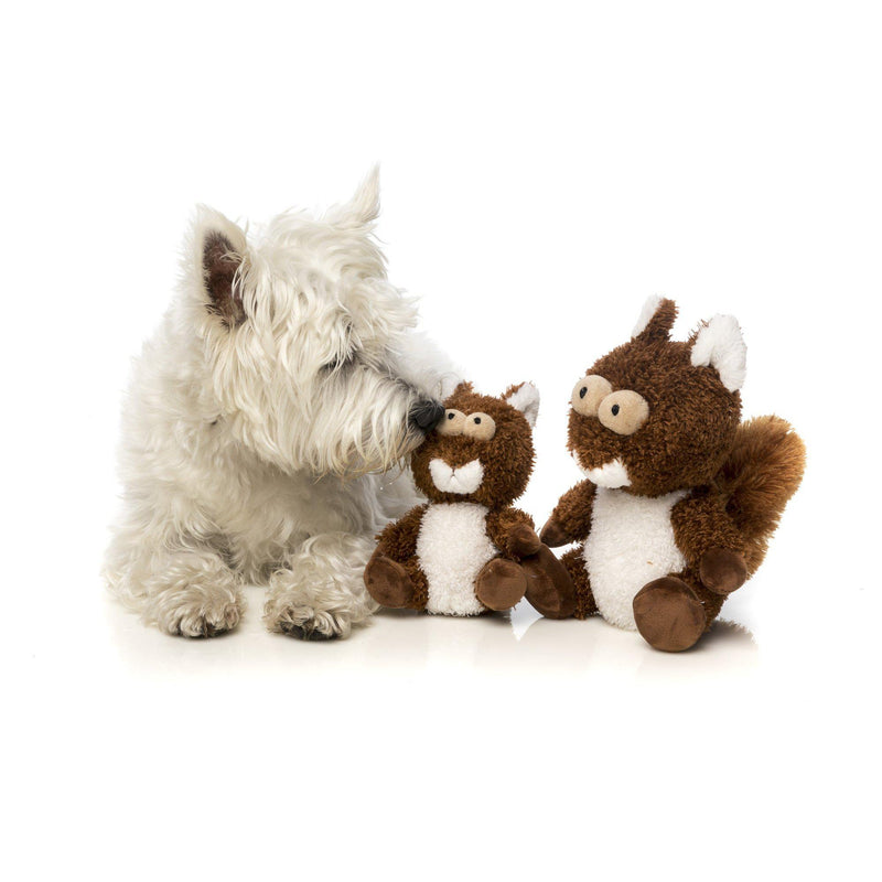 FuzzYard - Nuts the Squirrel Plush Dog Toy - Plush Dog Toy-FuzzYard-Love My Hound